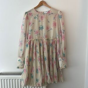 Lined Ganni Georgette dress